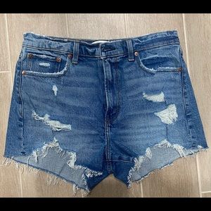 Abercrombie & Fitch Mom Jean Denim Shorts